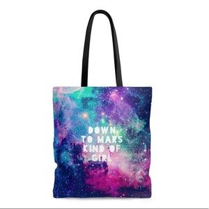 STYLEFOX® Down To Mars Kind of Girl Tote Bag